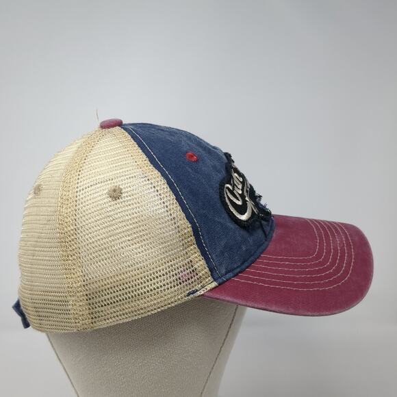 Oak Island N. Carolina Strapback Trucker Hat Multi One Size Adjustable Mesh Back - Picture 5 of 9